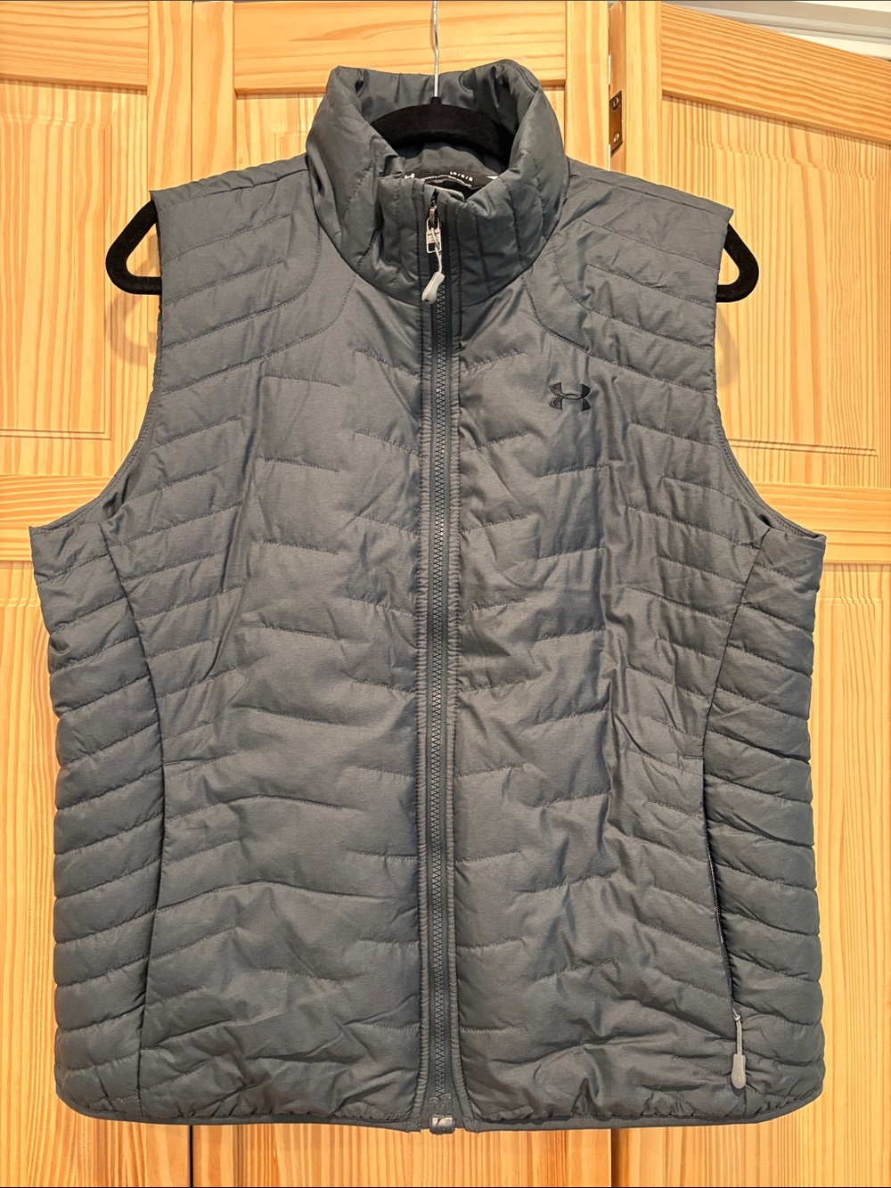 Under Armour Women's ColdGear Reactor Performance Vest - Gray